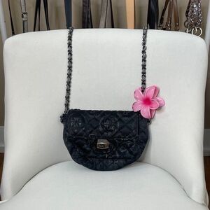 Victoria's Secret PINK Y2K Vintage Chain Strap Quilted Crossbody Bag